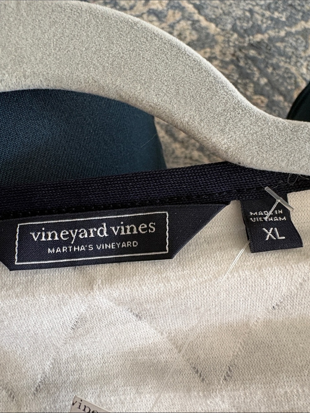 Vineyard Vines striped quilted jacket size XL - Picture 5 of 10